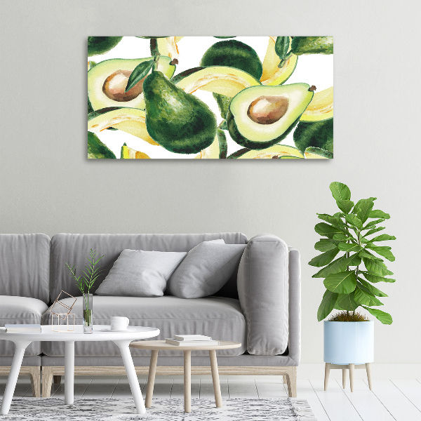 Wandbild Avocado
