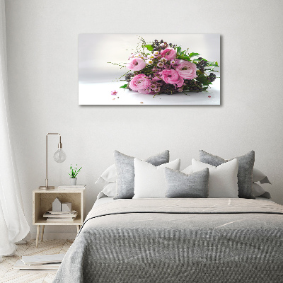 Wandbild Ein Rosenstrauß