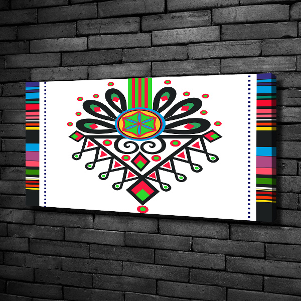 Wandbild Polnisches Volksmuster