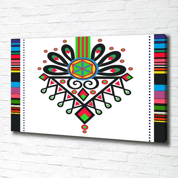 Wandbild Polnisches Volksmuster