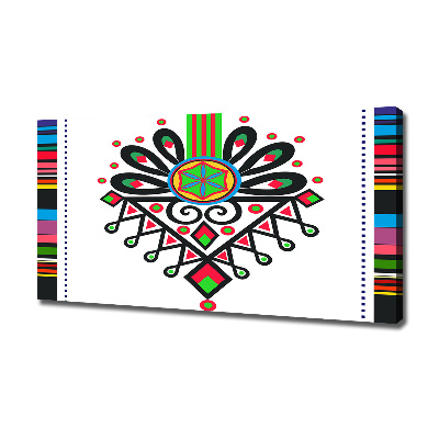 Wandbild Polnisches Volksmuster