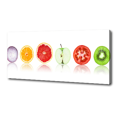 Wandbild Obst und Gemüse