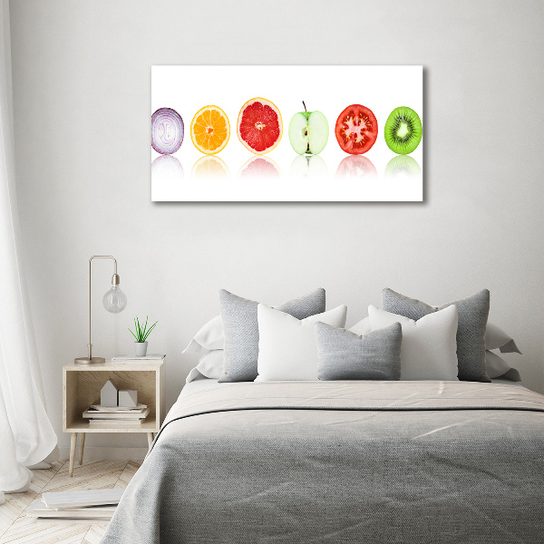Wandbild Obst und Gemüse