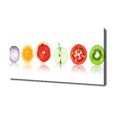 Wandbild Obst und Gemüse