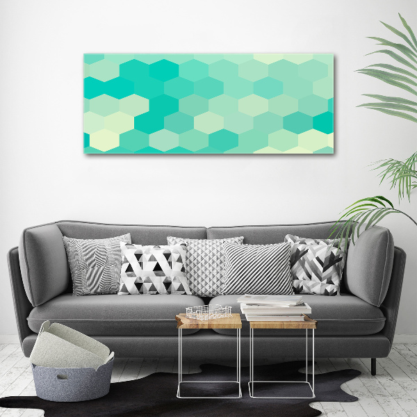Wandbild Geometrischer Hintergrund