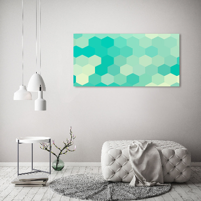 Wandbild Geometrischer Hintergrund