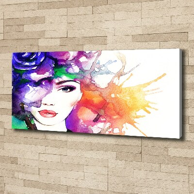 Wandbild Porträt einer Frau