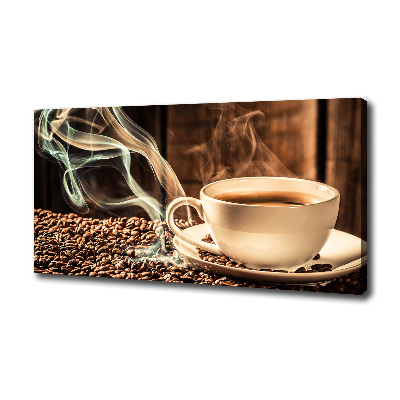 Bild auf leinwand Aromatischer Kaffee