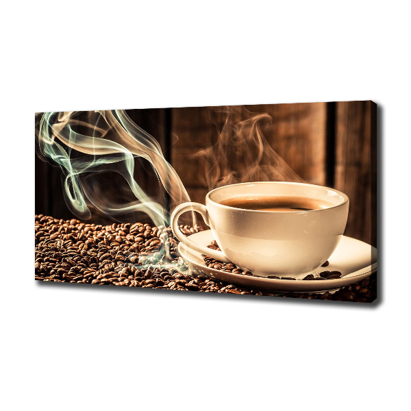 Bild auf leinwand Aromatischer Kaffee