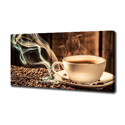 Bild auf leinwand Aromatischer Kaffee