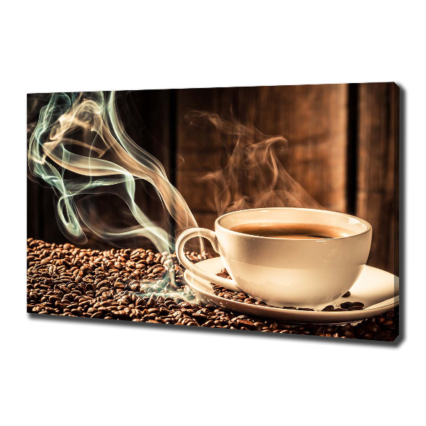 Bild auf leinwand Aromatischer Kaffee