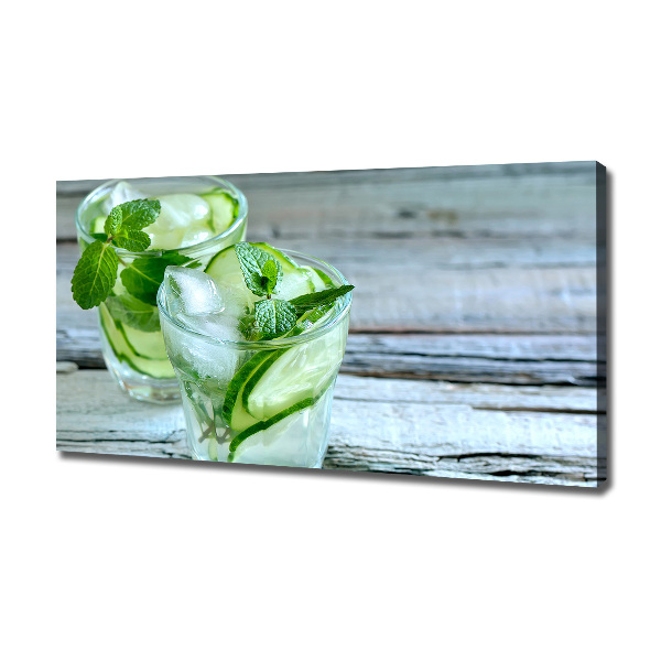 Bild auf leinwand Gurkenwasser
