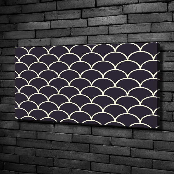 Bild auf leinwand Fischschuppen