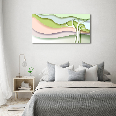 Bild auf leinwand Abstrakter Baum