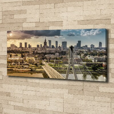 Bild auf leinwand Warschau, Polen