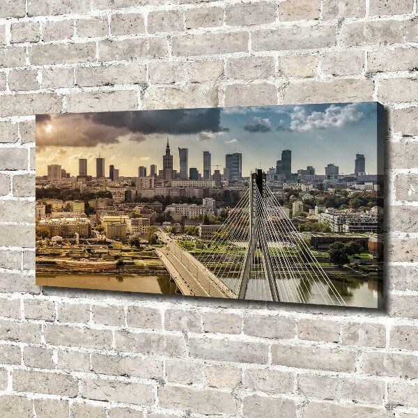 Bild auf leinwand Warschau, Polen