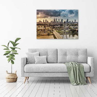 Bild auf leinwand Warschau, Polen