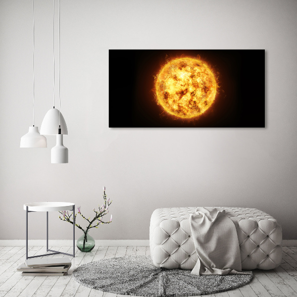 Bild auf leinwand Sonne