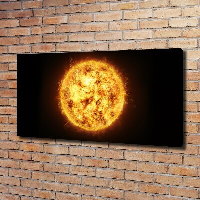 Bild auf leinwand Sonne