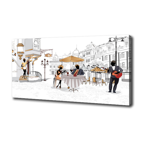 Bild auf leinwand Kaffeehaus