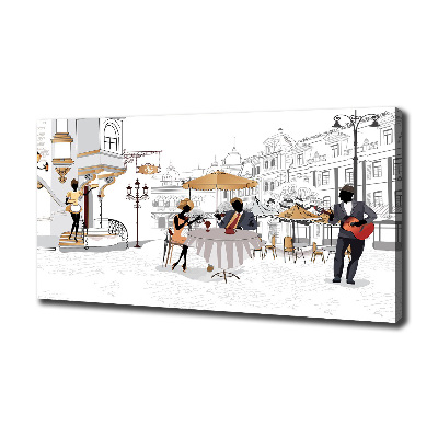 Bild auf leinwand Kaffeehaus