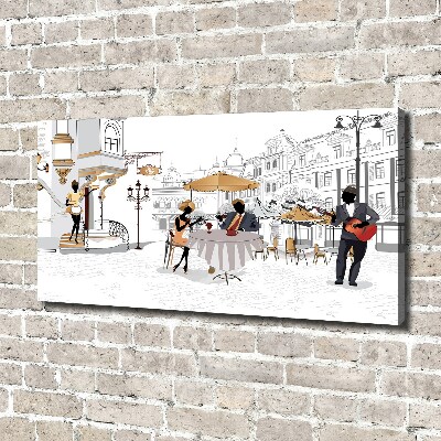 Bild auf leinwand Kaffeehaus