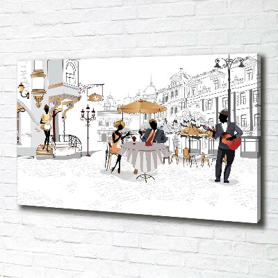 Bild auf leinwand Kaffeehaus