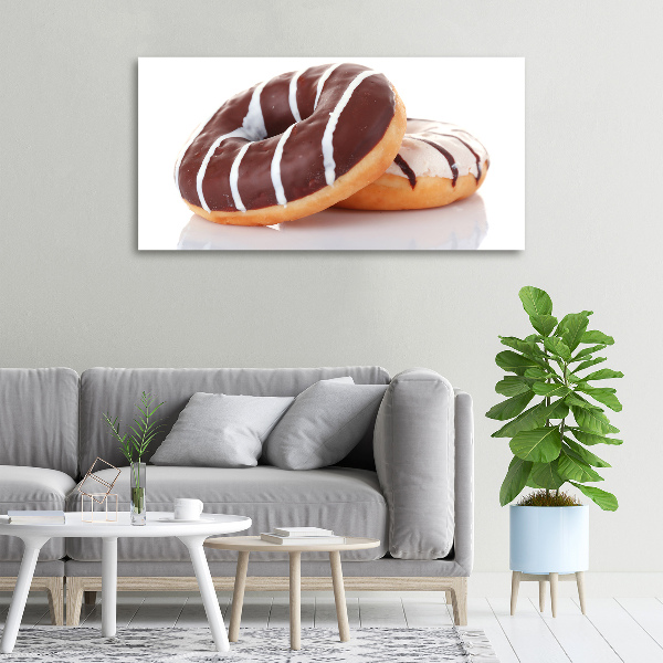 Fotobild Schokoladen-Donuts