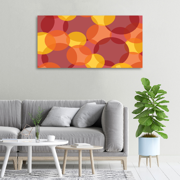 Wandbild Bunte Kreise