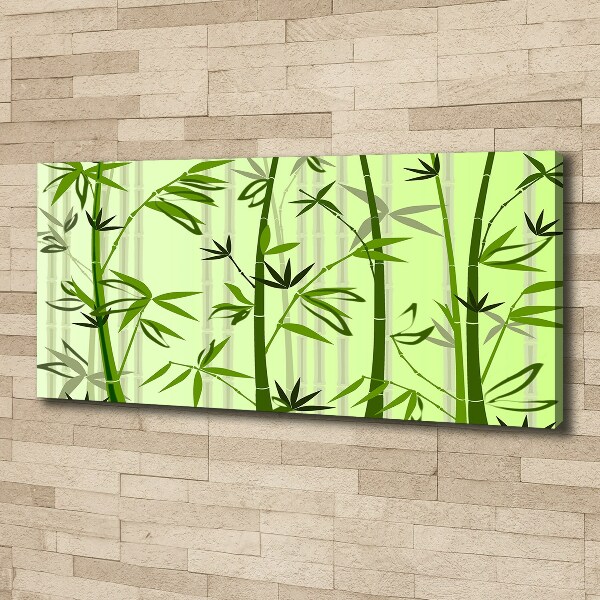 Bild auf leinwand Bambus