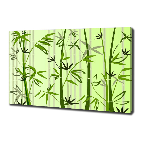 Bild auf leinwand Bambus