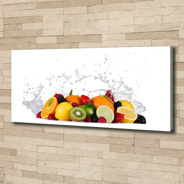 Wandbild Obst und Wasser