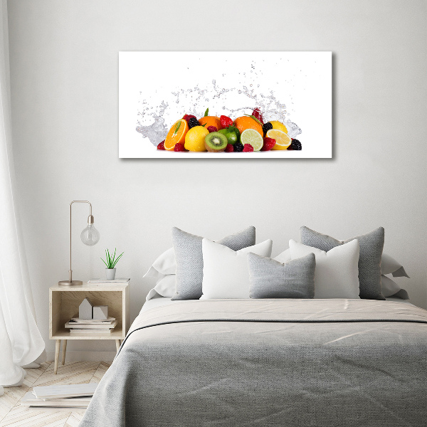 Wandbild Obst und Wasser