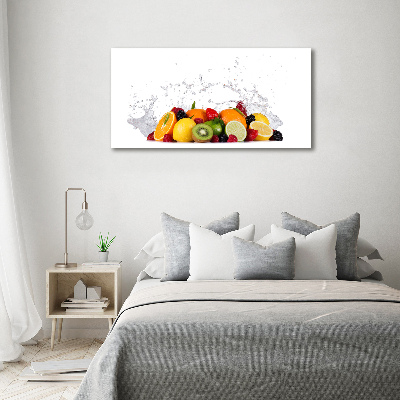 Wandbild Obst und Wasser