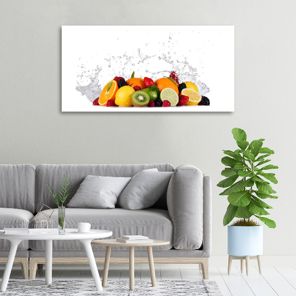 Wandbild Obst und Wasser