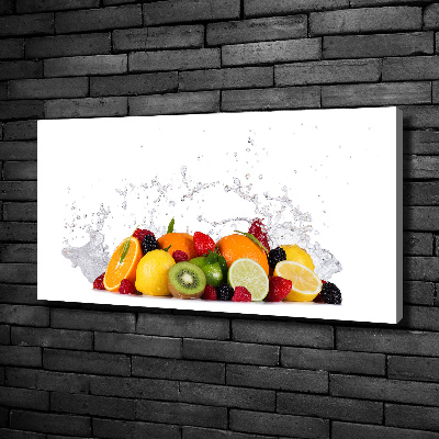 Wandbild Obst und Wasser