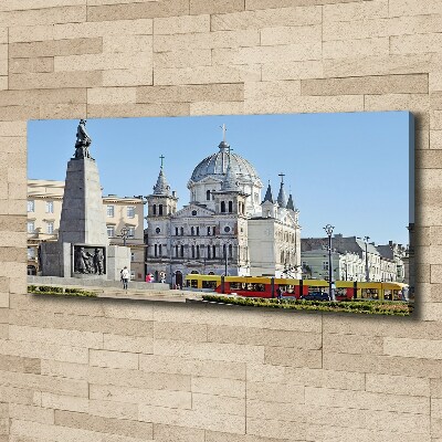 Bild auf leinwand Freiheitsplatz Łódź