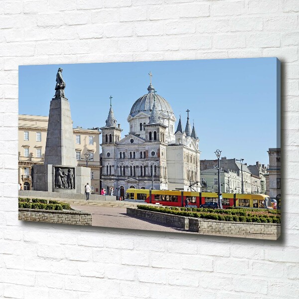 Bild auf leinwand Freiheitsplatz Łódź