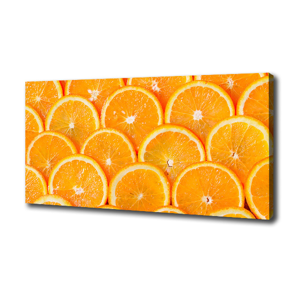 Wandbild Orangenscheiben