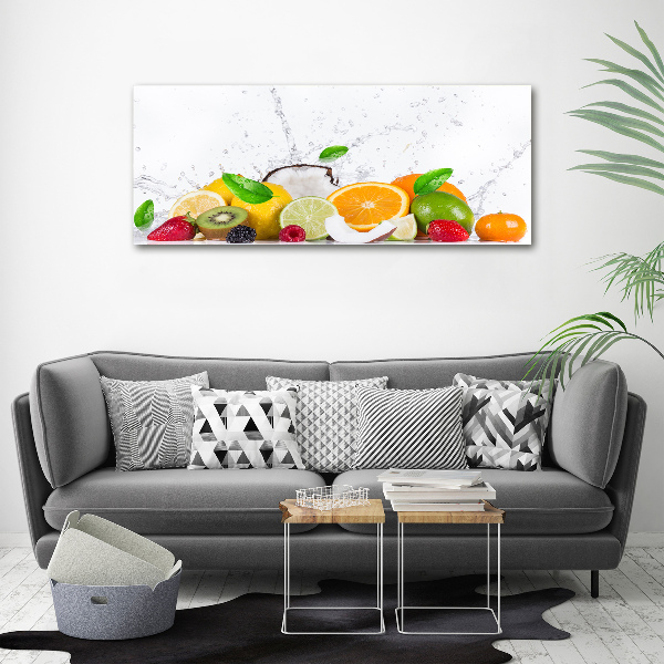 Wandbild Obst und Wasser
