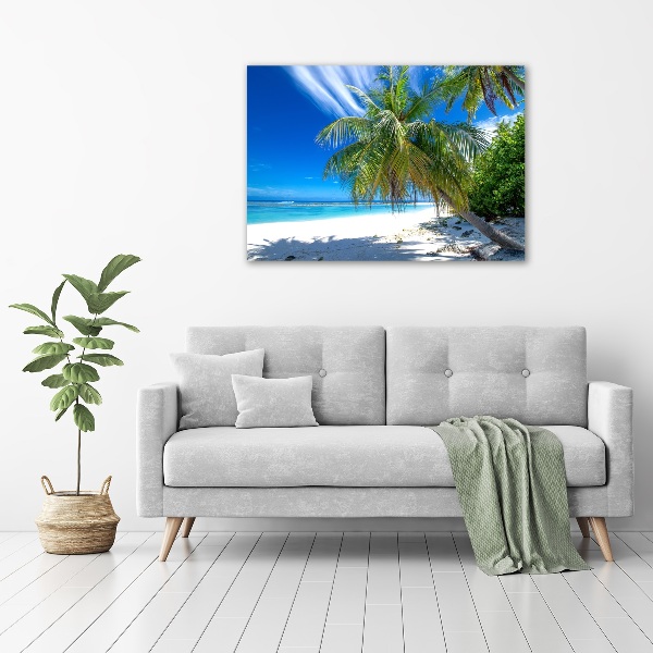 Bild auf leinwand Tropischer Strand