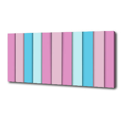 Bild auf leinwand Bunte Streifen