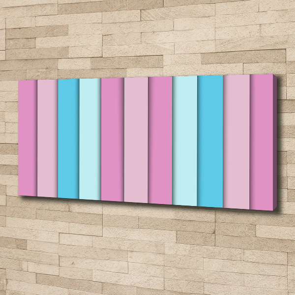 Bild auf leinwand Bunte Streifen
