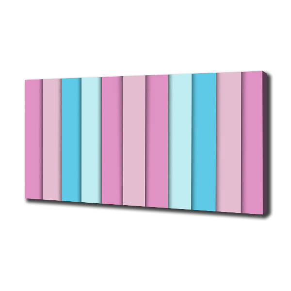 Bild auf leinwand Bunte Streifen