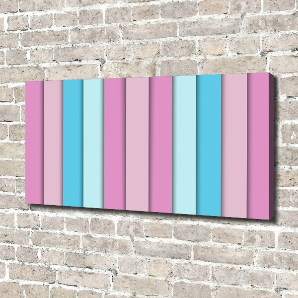 Bild auf leinwand Bunte Streifen