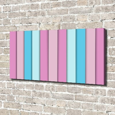 Bild auf leinwand Bunte Streifen