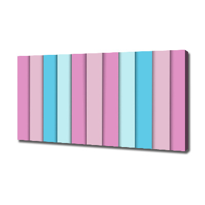 Bild auf leinwand Bunte Streifen
