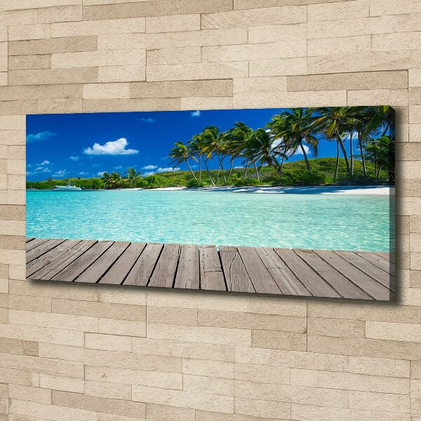 Wandbild Tropischer Strand