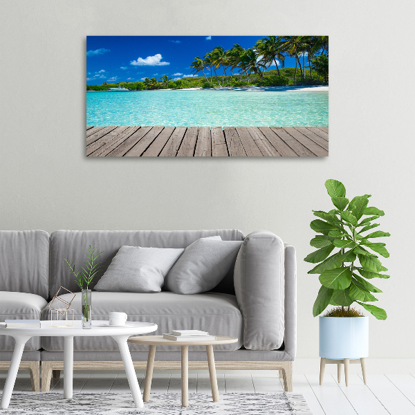 Wandbild Tropischer Strand