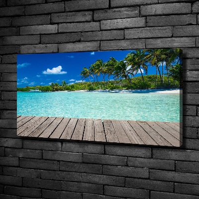 Wandbild Tropischer Strand